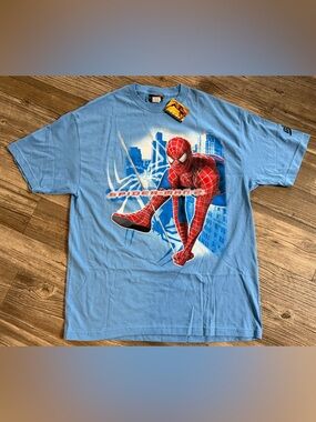vintage 2004 Spider-Man 2 official movie promotional t-shirt Sz XL NWT